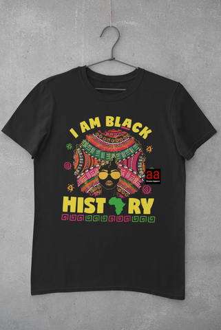I am Black History African Print