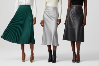 Skirts flowing long short