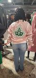 Satin Ivy Leaf Jacket