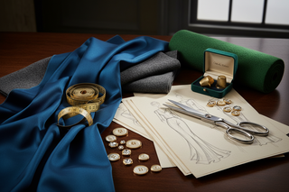 accepting custom apparel orders for luxury apparel