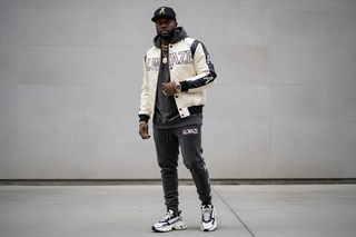 african american man in luxury streetwear named Alwaze-