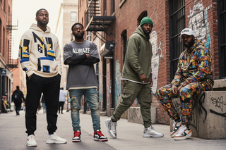 african american men wearing Alwaze Streetwear