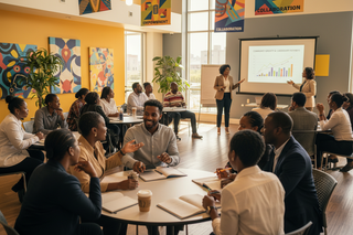 Alwaze partners with black community organizations to host workshops and leadership experiences