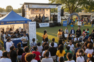 alwaze (put name) sponsoring black youth events and opportunties that help young people discover their voice and builid confidence.