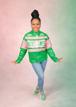 Skee Wee Vegan Leather Racer Jacket