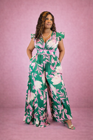 Floral Jumpsuit