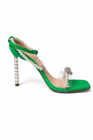 Alwaze Pearlfect Heels (Green)