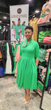 TPO Cluster Meeting Dress (Green)