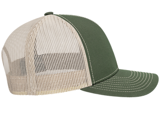 104S Contrast Stitch Snapback Trucker