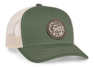 104S Contrast Stitch Snapback Trucker