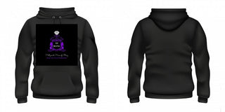 GILDAN Black Hooded Sweatshirt....     Customize Lettering with our DESIGN STUDIO....     Press CUSTOMIZE IT!!