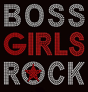 Boss Girls Rock Red