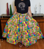 Multicolored Long Skirt