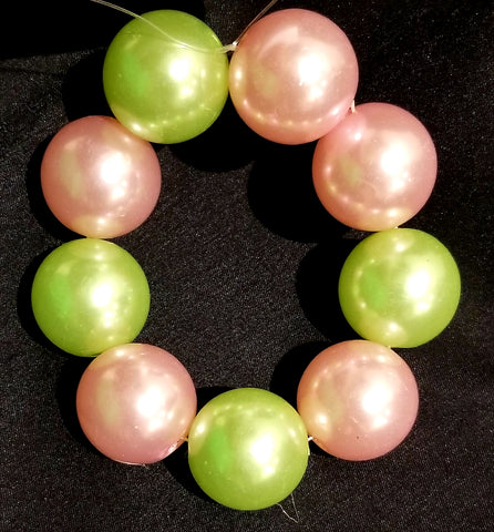 Pink and green Bracelet
