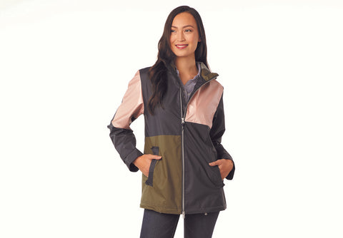 Rains color sales block anorak