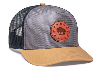 724 Mesh Overlay 5-Panel Trucker Snapback
