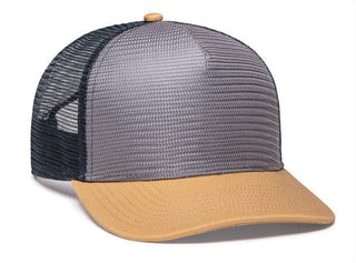 724 Mesh Overlay 5-Panel Trucker Snapback