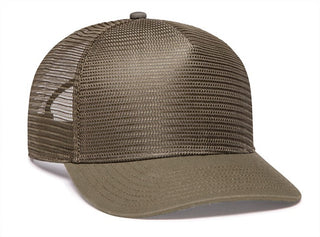 724 Mesh Overlay 5-Panel Trucker Snapback