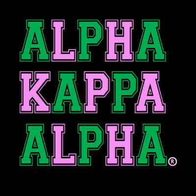 Alpha Kappa Alpha Colorful T