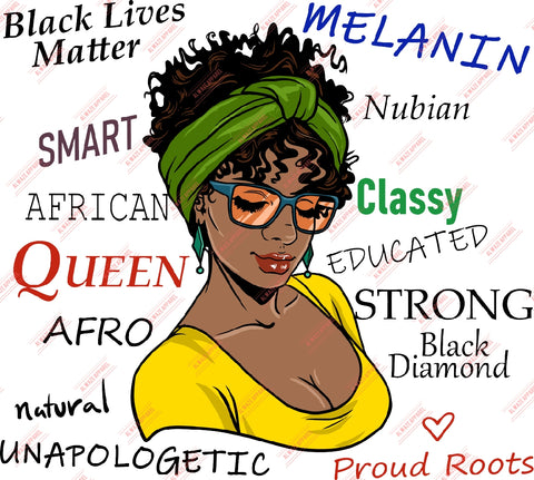 Nubian Afro Queen
