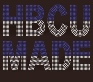 HBCU MADE Blue And White