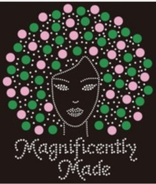 Magnificently Made Pink and Green