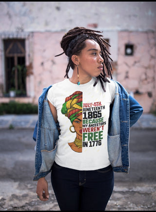 Because My Ancestors Weren't Free Until