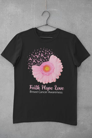 Breast Cancer Awareness Faith Hope & Love