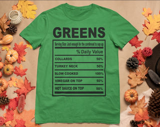 Greens Turkey Necks Tee