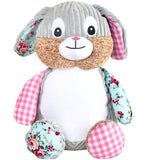 Cubbies Harlequin Collection Bunny Rabbit - Pink