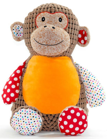 Cubbies Harlequin Collection Monkey