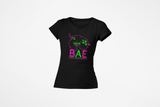 Pink and Green B.A.E. Black & Educated Tee