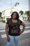 Pink and Green B.A.E. Black & Educated Tee