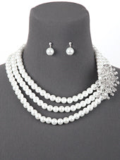 Elegant White Pearls